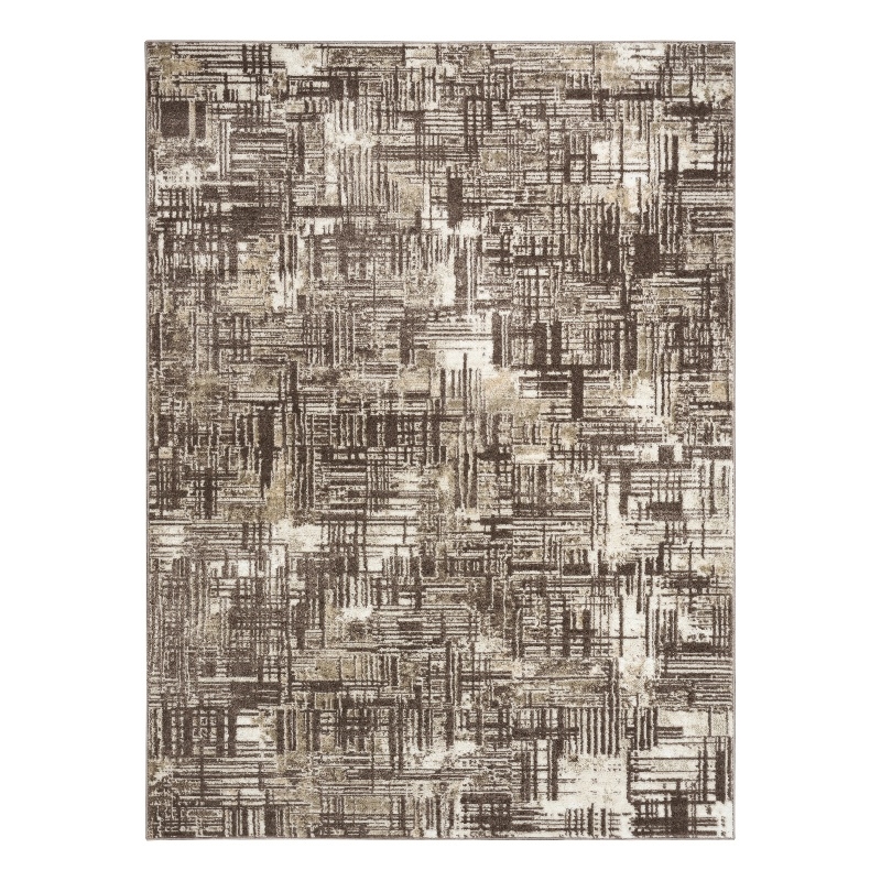 Nourison Home Dekor 4' x 6' Polyester Brown Area Rug