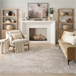 Nourison Home Heirloom Blend 9' x 12' Polyester Ivory Multicolor Area Rug
