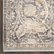 Nourison Home Heirloom Blend 9' x 12' Polyester Charcoal Multicolor Area Rug