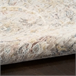Nourison Home Heirloom Blend 8' x 10' Polyester Light Grey Area Rug