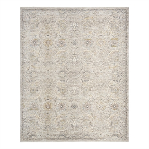 Nourison Home Heirloom Blend 8' x 10' Polyester Light Grey Area Rug
