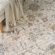 Nourison Home Heirloom Blend 8' x 10' Polyester Ivory Multicolor Area Rug