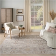 Nourison Home Heirloom Blend 8' x 10' Polyester Grey Area Rug