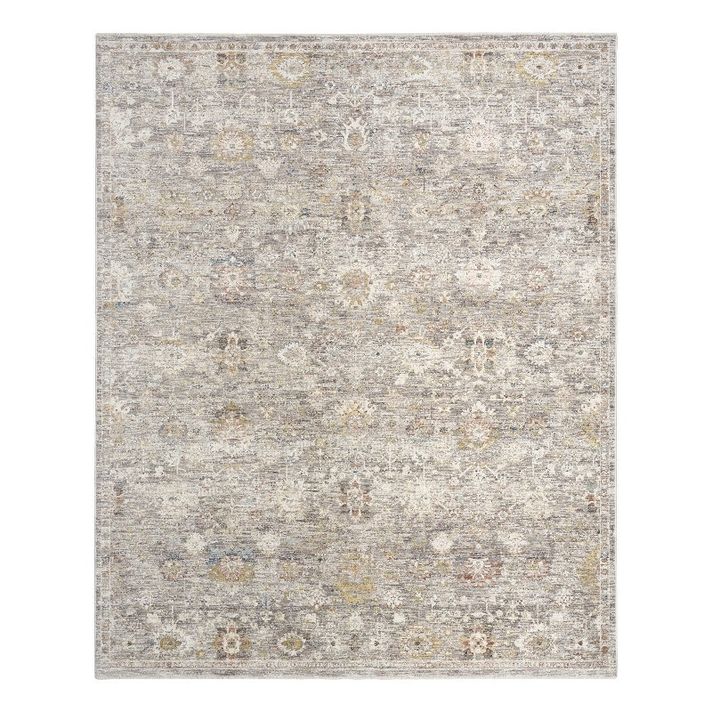 Nourison Home Heirloom Blend 9' x 12' Polyester Grey Area Rug