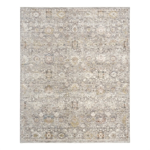 Nourison Home Heirloom Blend 9' x 12' Polyester Grey Area Rug