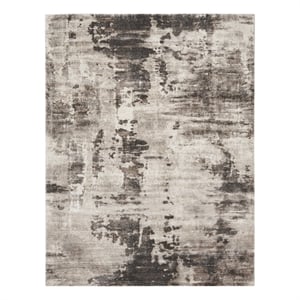 Nourison American Manor 9' x 12' Fabric Ivory Mocha Area Rug