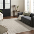 Nourison Home Santa Cruz 9' x 12' Polyester Grey Area Rug