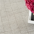 Nourison Home Santa Cruz 9' x 12' Polyester Grey Area Rug