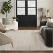 Nourison Home Santa Cruz 9' x 12' Polyester Grey Area Rug