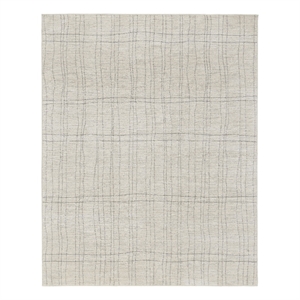 Nourison Home Santa Cruz 9' x 12' Polyester Ivory Grey Area Rug