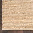 Nourison Home Natural Jute 10' Runner Bleached Area Rug