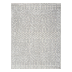 Nourison Home Astra Machine Washable 6' x 9' Polyester Grey Area Rug