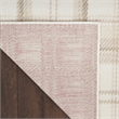 Nourison Home Grafix 9' x 12' Fabric Ivory Beige Area Rug