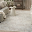 Nourison Home Grafix 6' x 9' Fabric Grey Area Rug