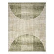 Nourison Home Astra Machine Washable 8' x 10' Polyester Ivory Olive Area Rug