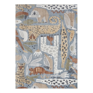 Nourison Home Astra Machine Washable 8' x 10' Polyester Multicolor Area Rug
