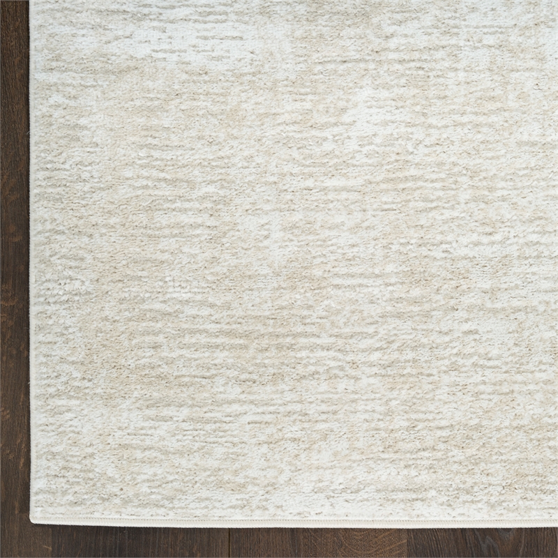 Nourison Home Dekor 5' x 7' Polyester Beige Area Rug