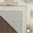 Nourison Home Copenhagen 5' x 7' Flatwoven Wool Ivory Beige Area Rug