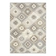 Nourison Home Copenhagen 5' x 7' Flatwoven Wool Ivory Beige Area Rug