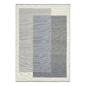 Nourison Home Copenhagen 5' x 7' Flatwoven Wool Ivory Blue Area Rug