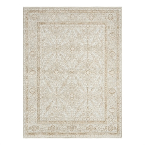 Nourison Home Dekor 5' x 7' Polyester Cream Beige Area Rug