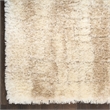 Nourison Home Luxurious Shag 8' x 10' Polyester Ivory Beige Area Rug