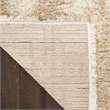 Nourison Home Luxurious Shag 8' x 10' Polyester Ivory Beige Area Rug