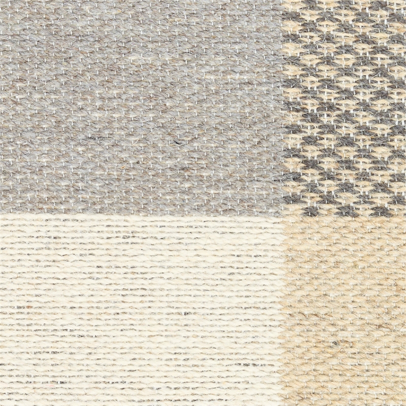 Nourison Home Copenhagen 5' x 7' Flatwoven Wool Ivory Multicolor Area Rug