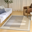 Nourison Home Copenhagen 5' x 7' Flatwoven Wool Ivory Multicolor Area Rug