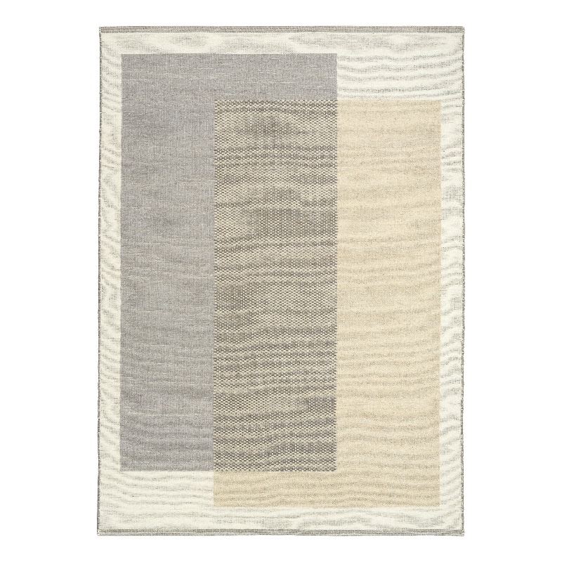 Nourison Home Copenhagen 5' x 7' Flatwoven Wool Ivory Multicolor Area Rug