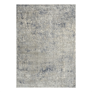 Nourison Home Concerto 5' x 7' Fabric Dark Grey Area Rug