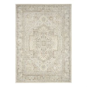 Nourison Home Concerto 6' x 9' Fabric Beige Area Rug