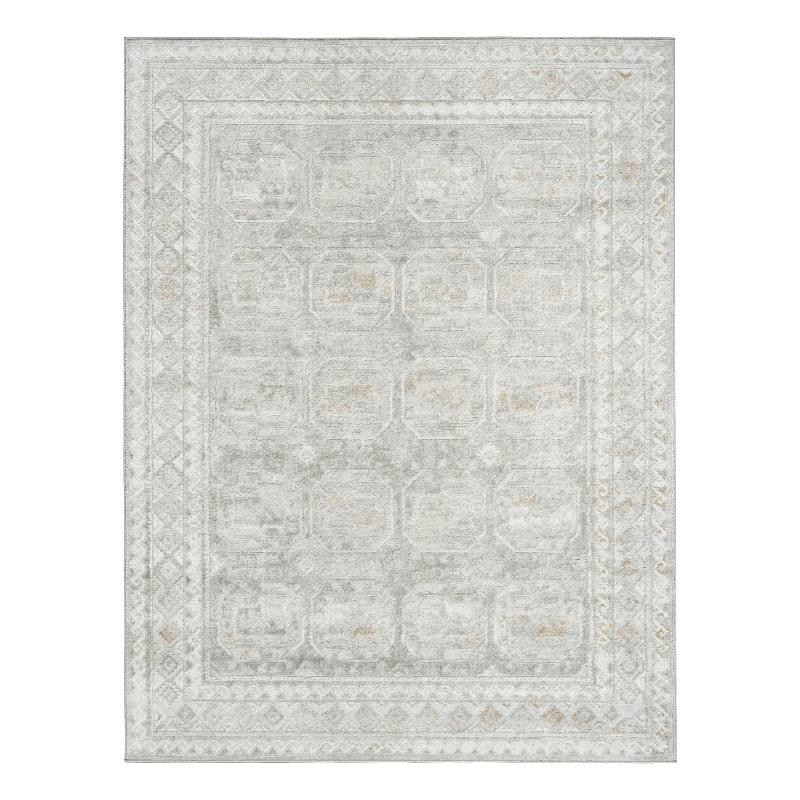 Nourison Home Dekor 5' x 7' Polyester Grey Area Rug