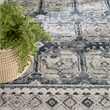 Nourison Home Dekor 5' x 7' Polyester Grey Navy Area Rug