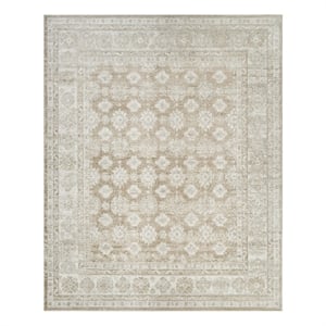 Nourison Home Dekor 8' x 10' Polyester Cream Beige Area Rug