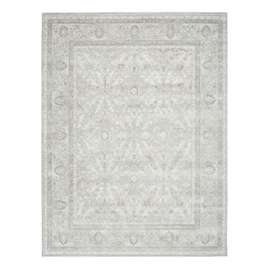 Nourison Home Dekor 5' x 7' Polyester Grey Area Rug