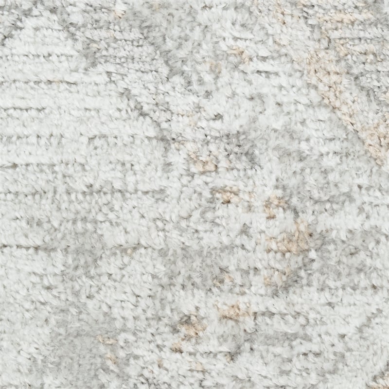 Nourison Home Dekor 5' x 7' Polyester Grey Area Rug