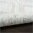 Nourison Home Dekor 5' x 7' Polyester Grey Area Rug