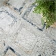 Nourison Home Dekor 5' x 7' Polyester Grey Navy Area Rug