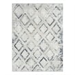 Nourison Home Dekor 5' x 7' Polyester Grey Navy Area Rug