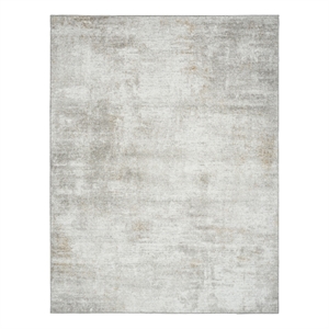 Nourison Home Dekor 5' x 7' Polyester Grey Area Rug