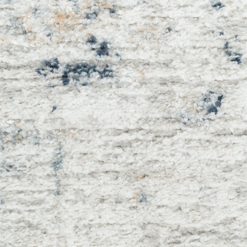 Nourison Home Dekor 5' x 7' Polyester Grey Navy Area Rug