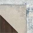 Nourison Home Dekor 5' x 7' Polyester Grey Navy Area Rug
