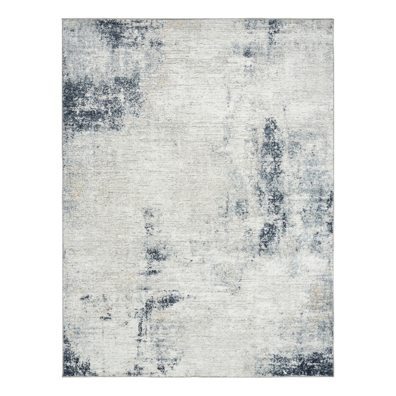 Nourison Home Dekor 5' x 7' Polyester Grey Navy Area Rug