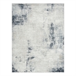 Nourison Home Dekor 5' x 7' Polyester Grey Navy Area Rug