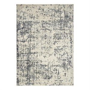 Nourison Home Concerto 6' x 9' Fabric Ivory Grey Area Rug