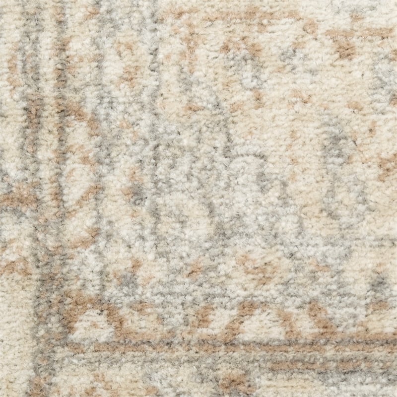 Nourison Home Concerto 8' Runner Fabric Beige Area Rug