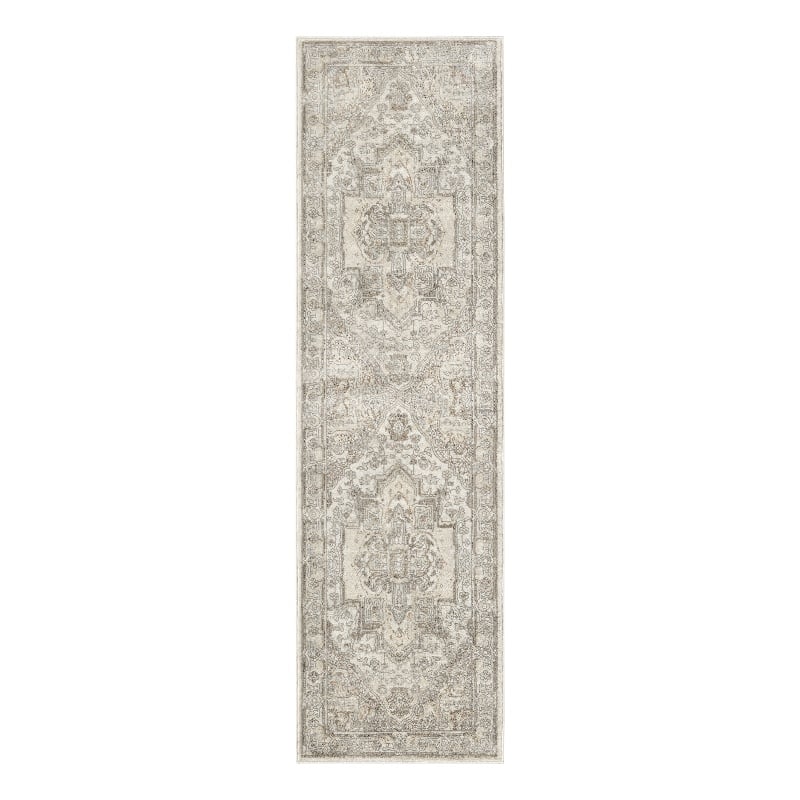 Nourison Home Concerto 8' Runner Fabric Beige Area Rug