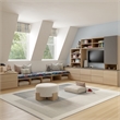 Nourison Home Copenhagen 8' x 10' Flatwoven Wool Ivory Blue Area Rug