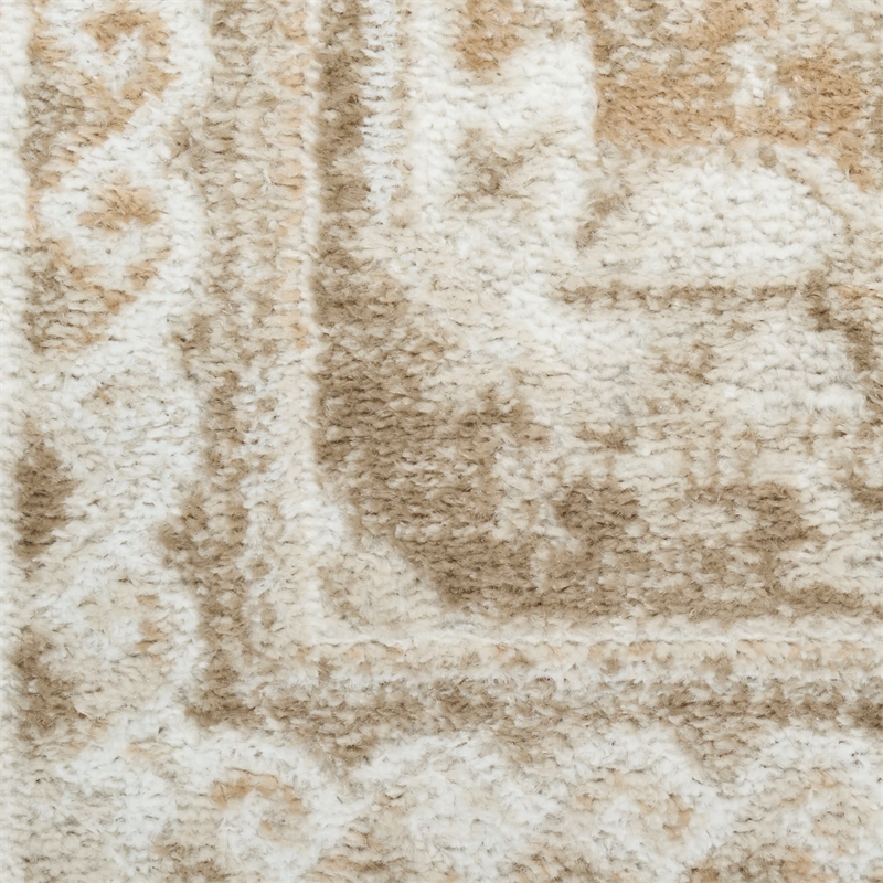 Nourison Home Dekor 5' x 7' Polyester Ivory Taupe Area Rug